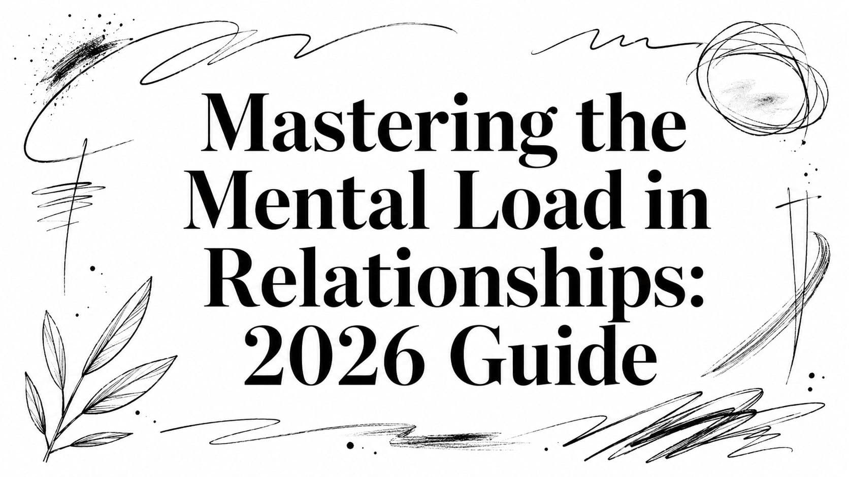 Mastering the Mental Load in Relationships: 2026 Guide