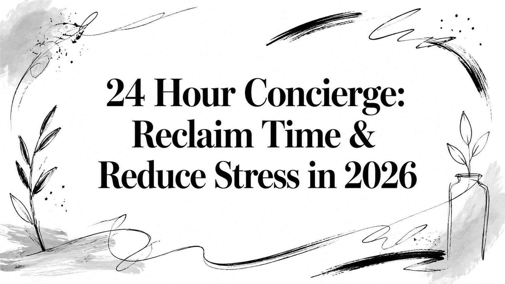24 Hour Concierge: Reclaim Time & Reduce Stress in 2026