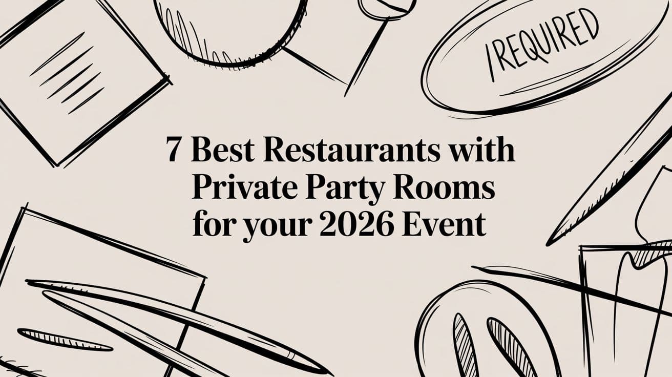 7 Best Restaurants With Private Party Rooms for Your 2026 Event