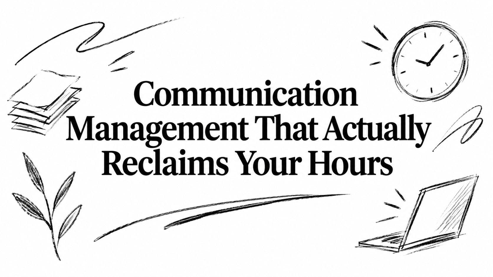Communication Management That Actually Reclaims Your Hours