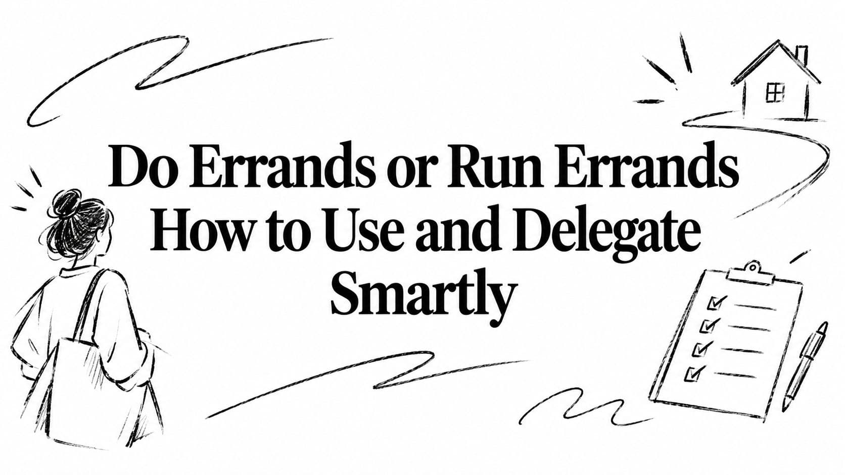 Do Errands or Run Errands How to Use and Delegate Smartly