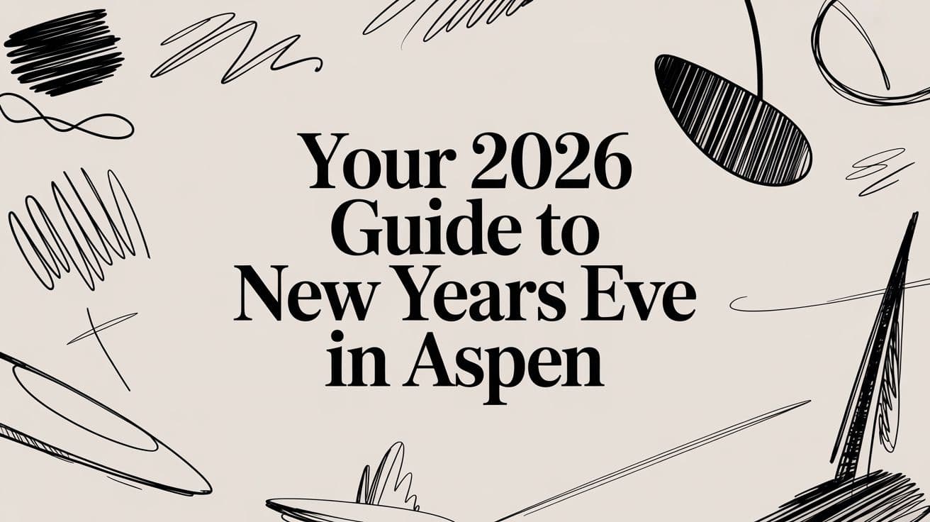 Your 2026 Guide To new years eve in aspen