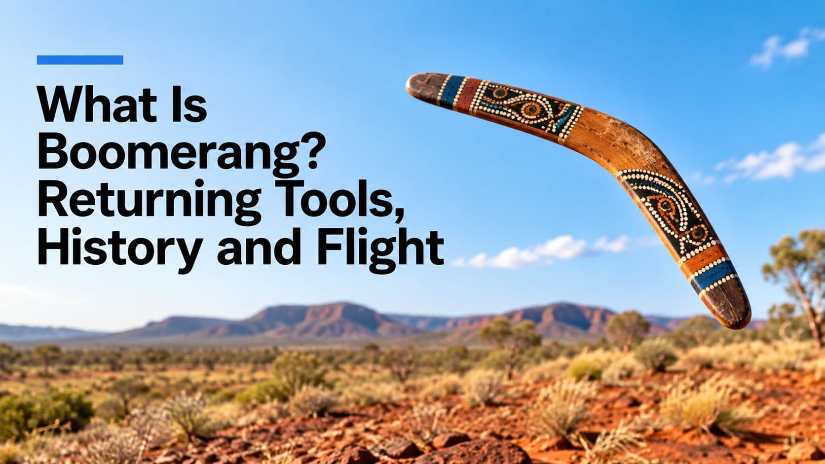 What Is Boomerang? Returning Tools, History and Flight