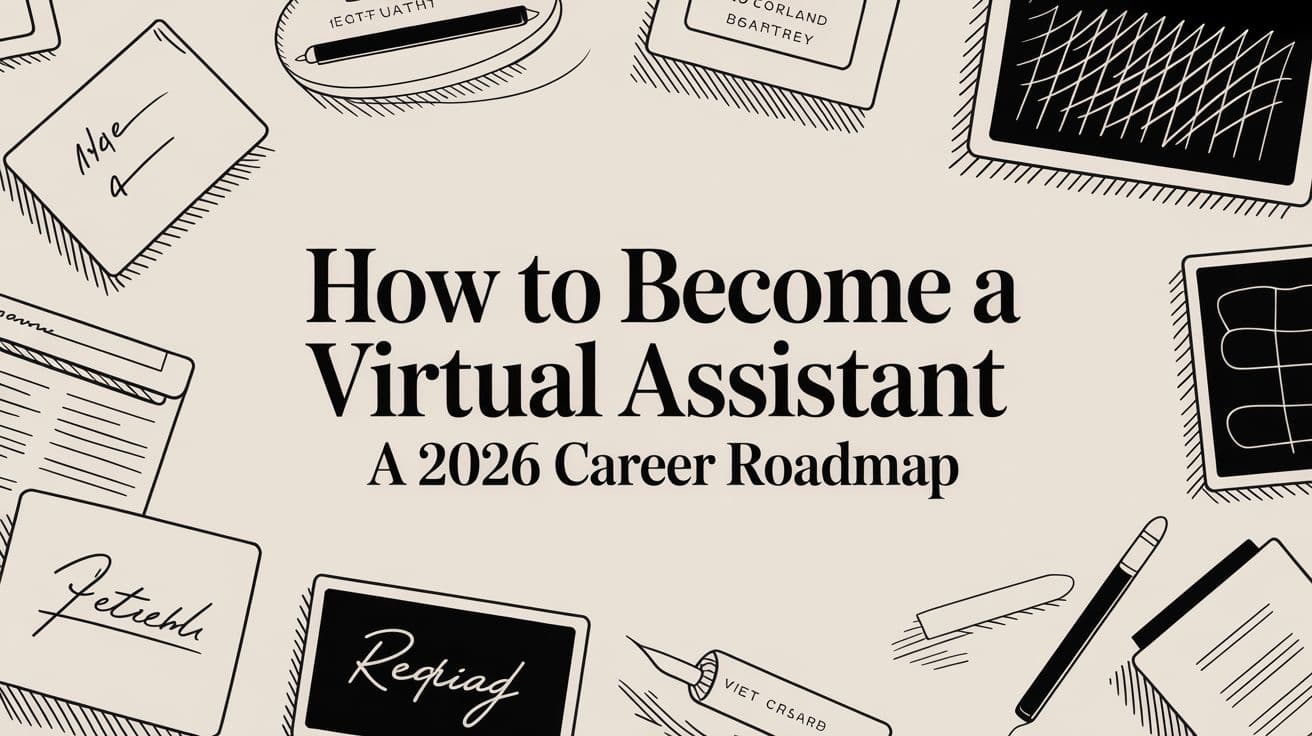 How to Become a Virtual Assistant A 2026 Career Roadmap