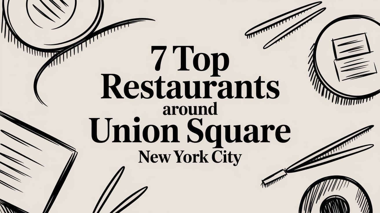 7 Top Restaurants Around Union Square New York City