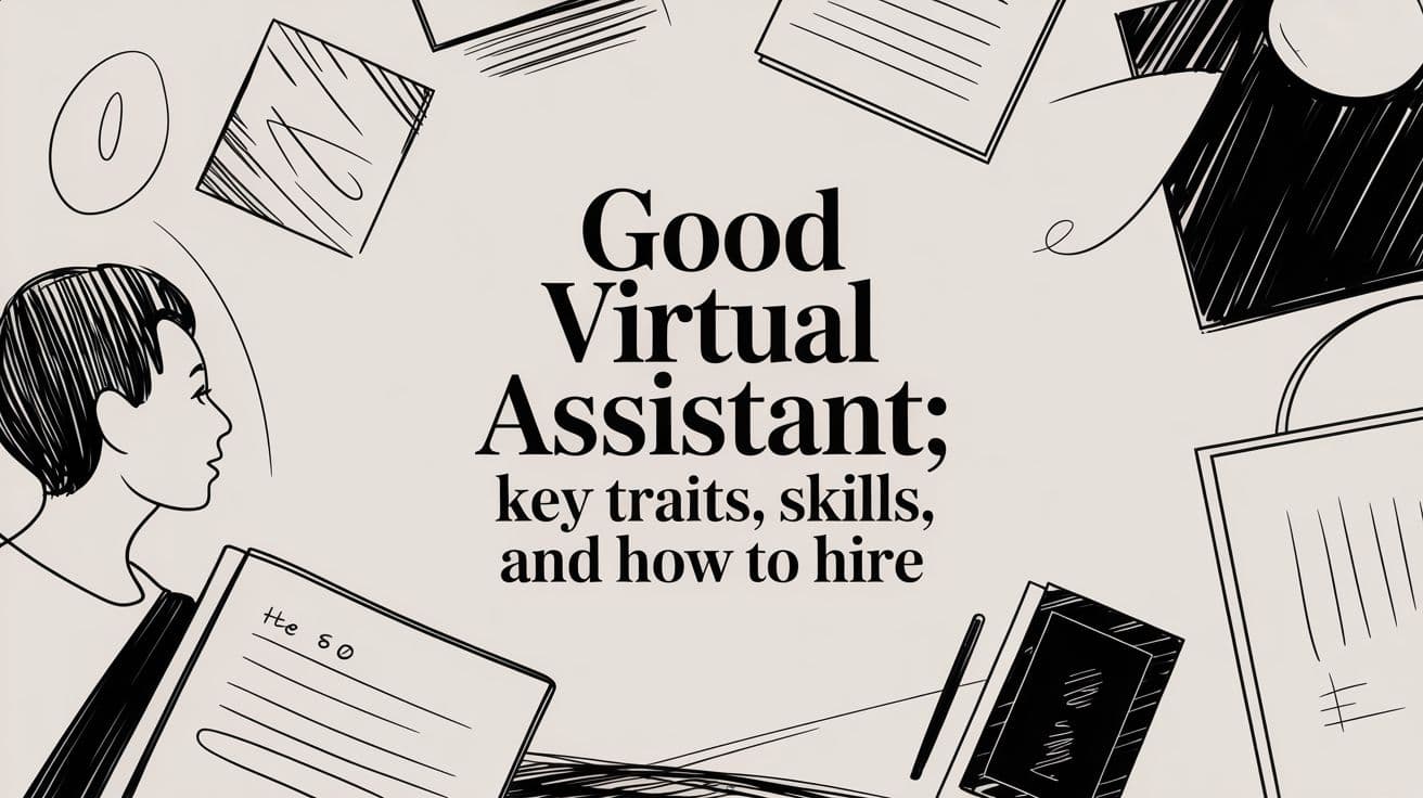 Good virtual assistant: Key traits, skills, and how to hire