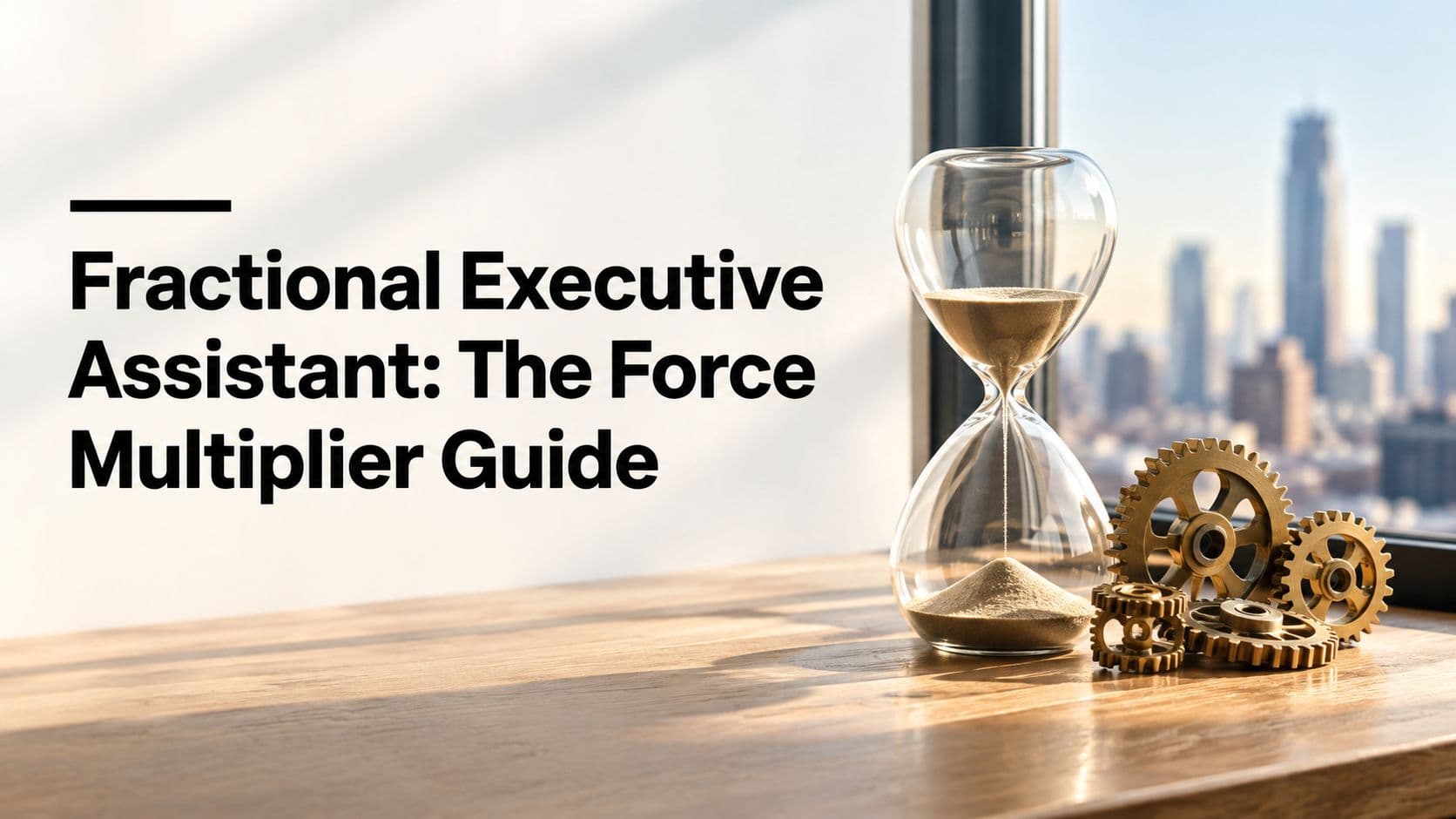 Fractional Executive Assistant: The Force Multiplier Guide