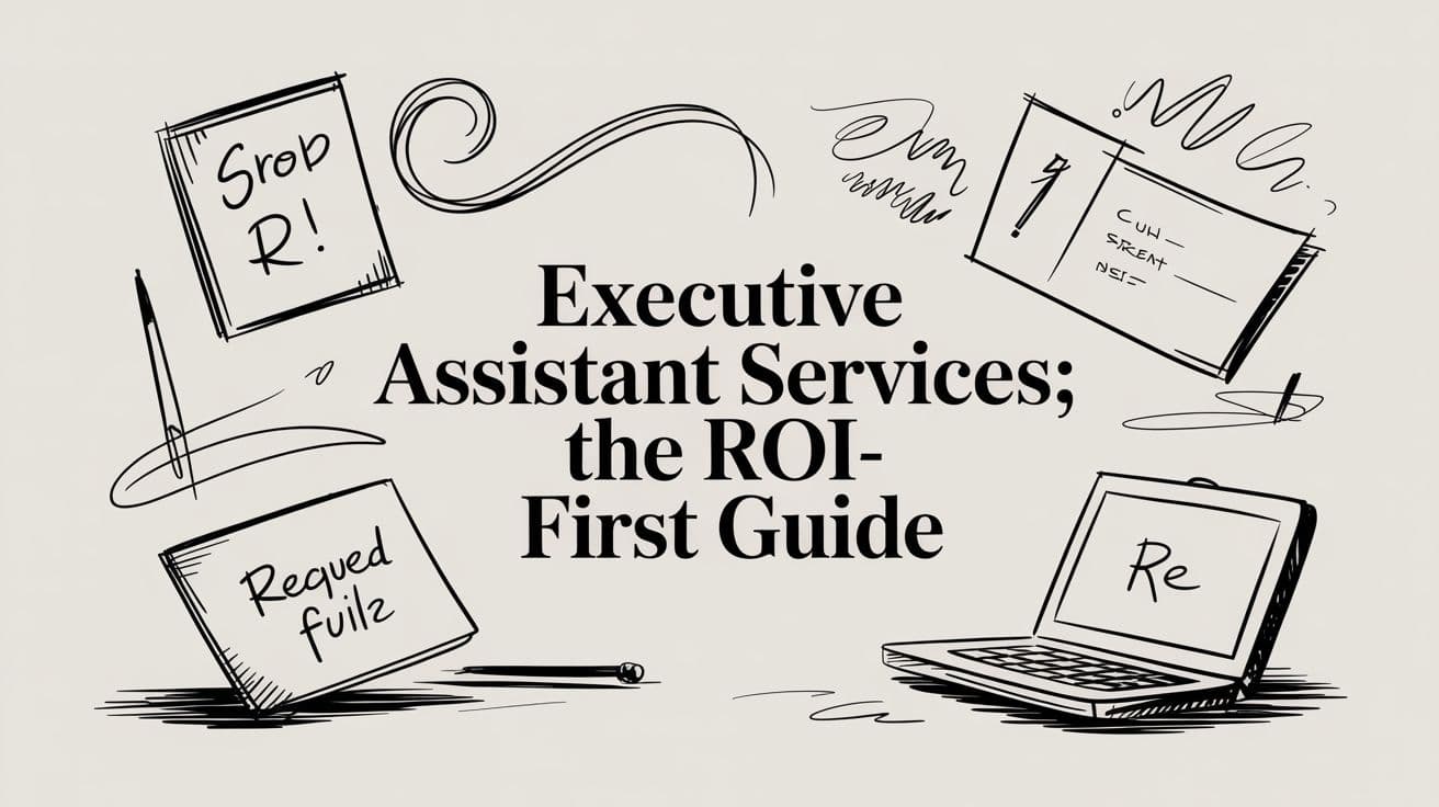 Executive Assistant Services: The ROI-First Guide