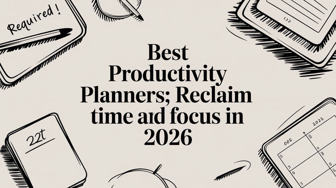 Best productivity planners: Reclaim Time and Focus in 2026