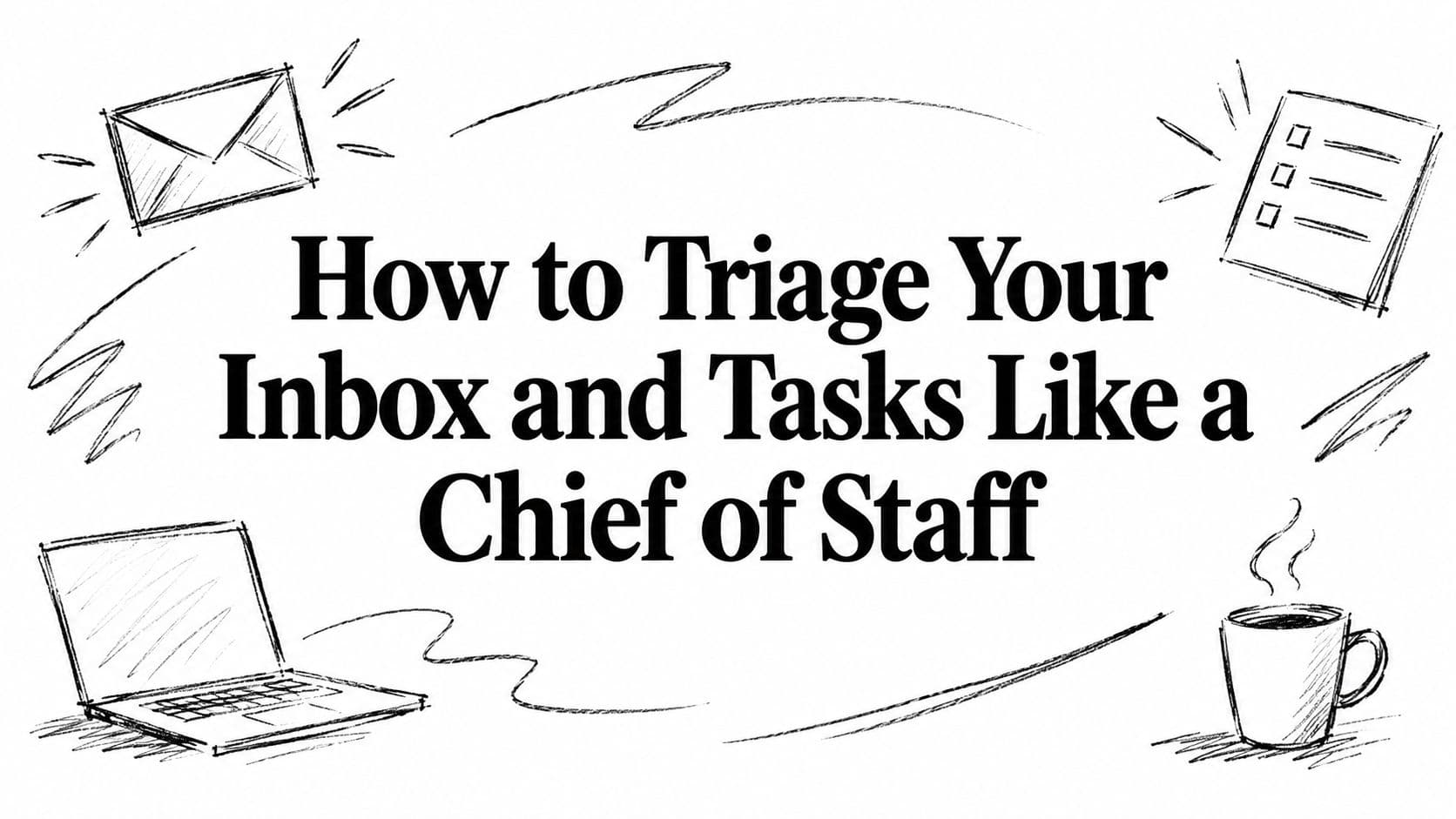 How to Triage Your Inbox and Tasks Like a Chief of Staff