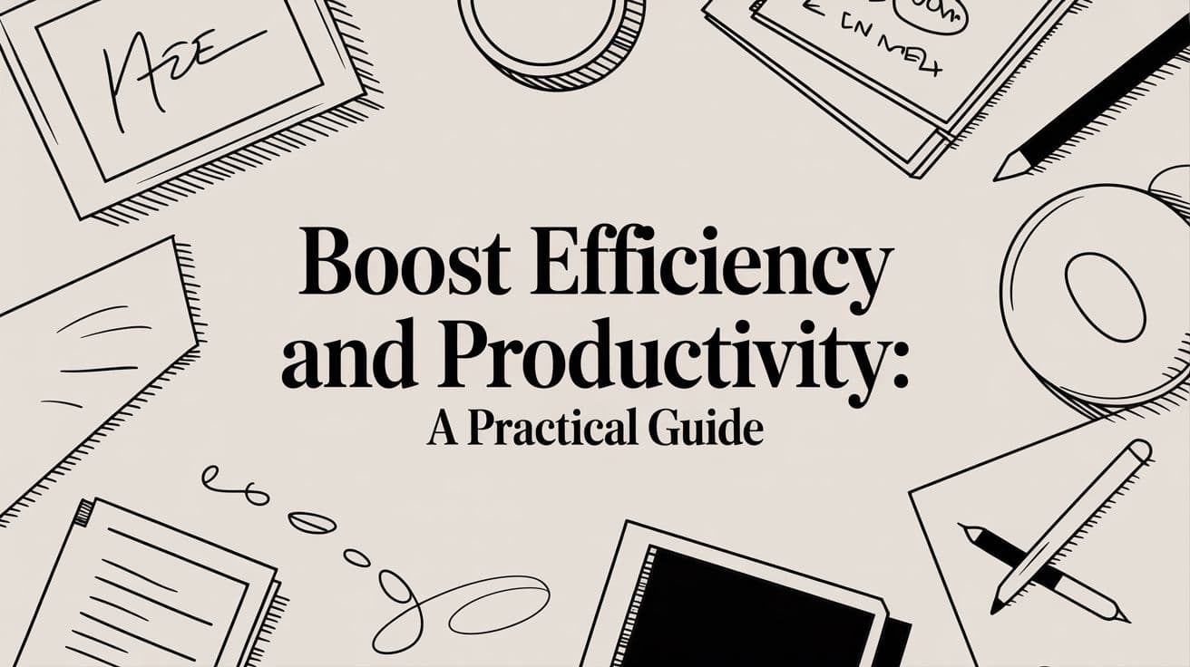 Boost Efficiency and Productivity: A Practical Guide