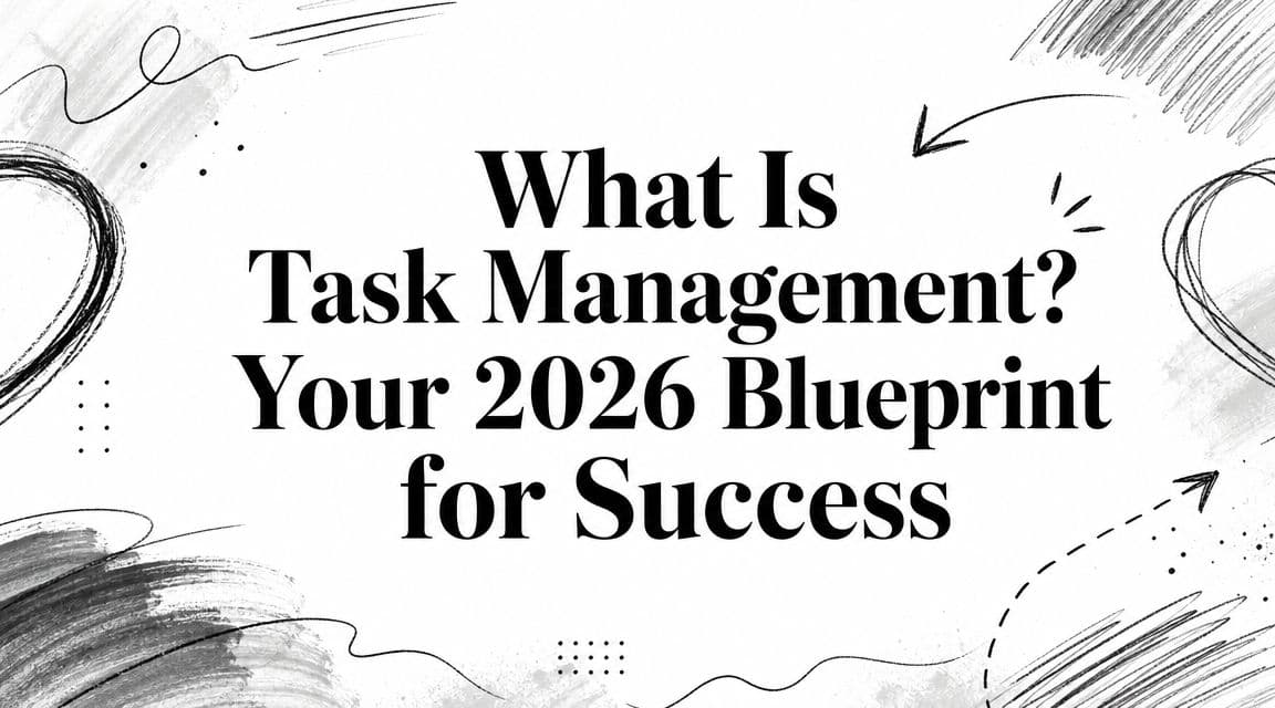 What Is Task Management? Your 2026 Blueprint for Success