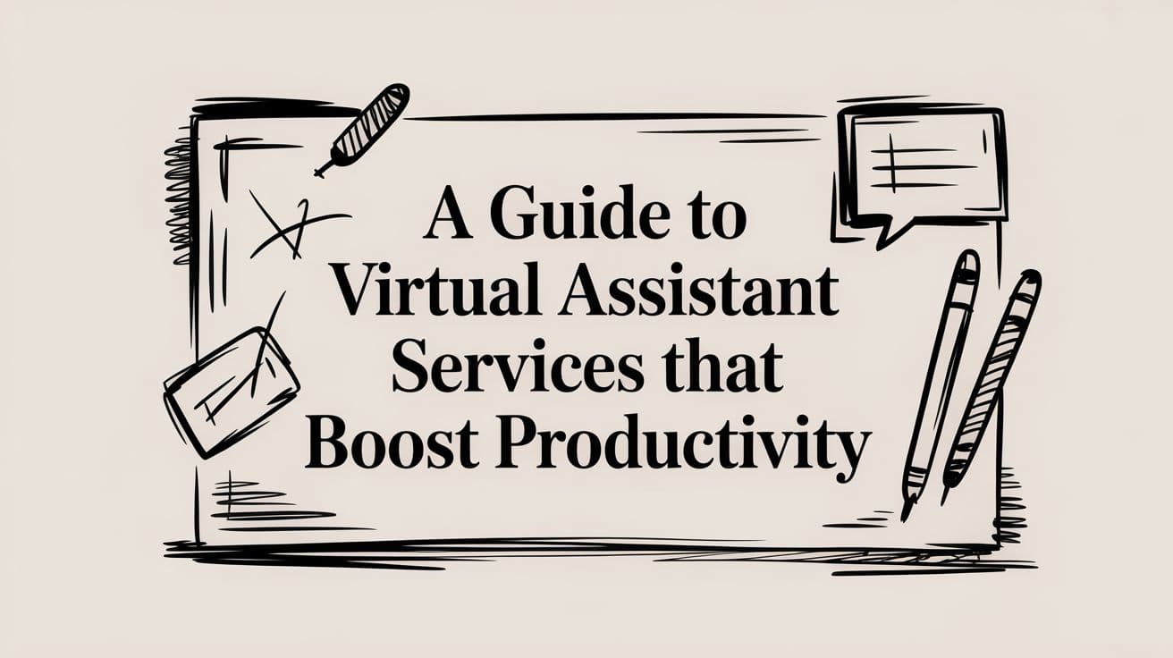 A Guide to Virtual Assistant Services That Boost Productivity