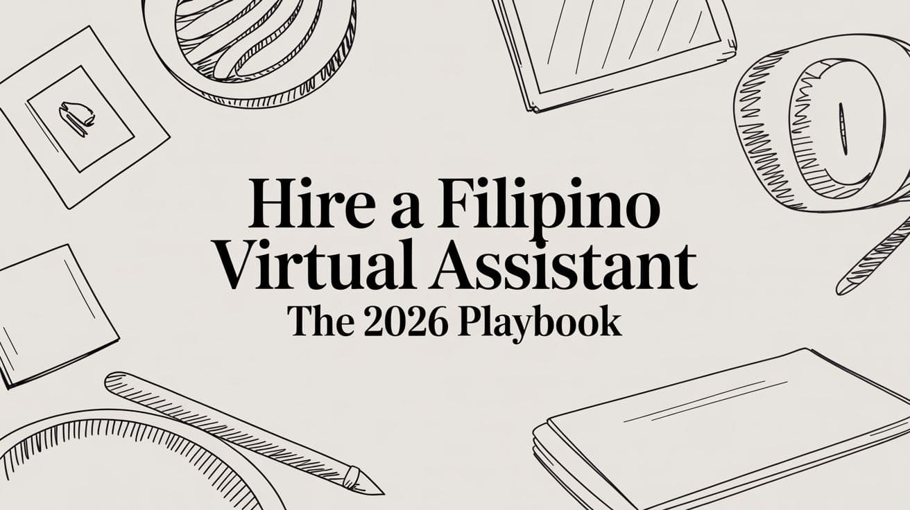 Hire a Filipino Virtual Assistant The 2026 Playbook