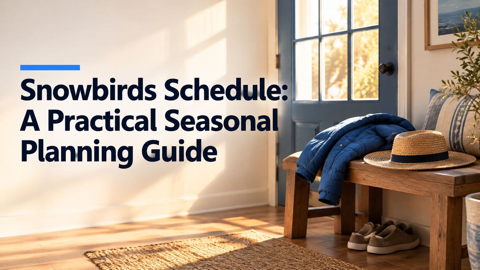 Snowbirds Schedule: A Practical Seasonal Planning Guide