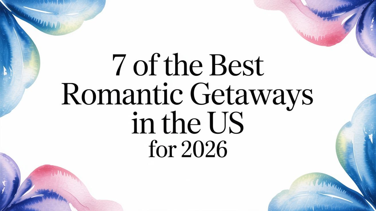 7 of the Best Romantic Getaways in the US for 2026