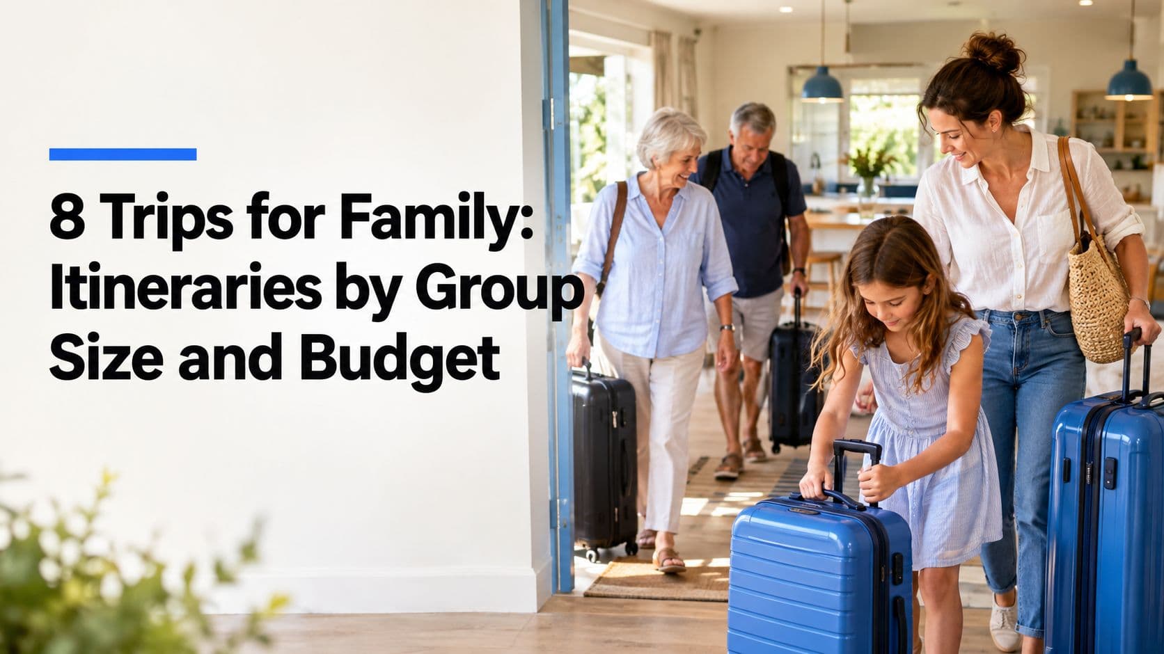 8 Trips for Family: Itineraries by Group Size and Budget