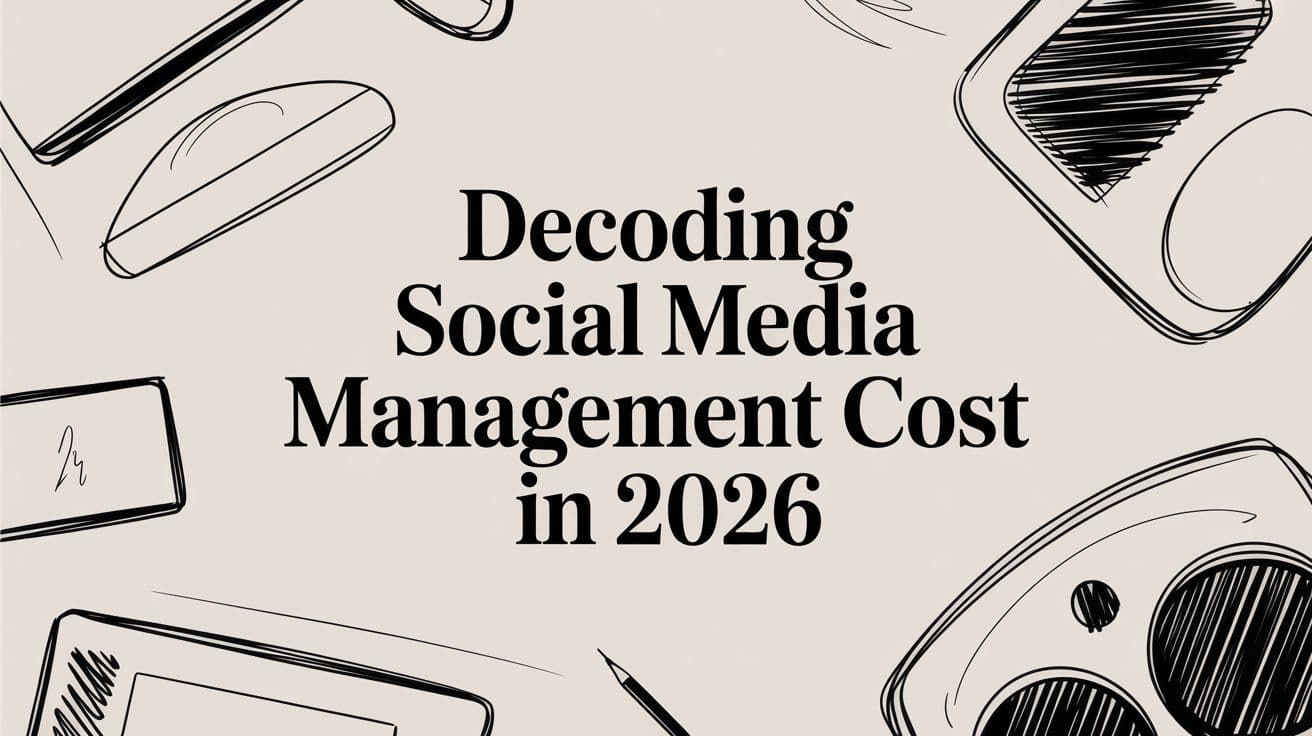 Decoding Social Media Management Cost in 2026