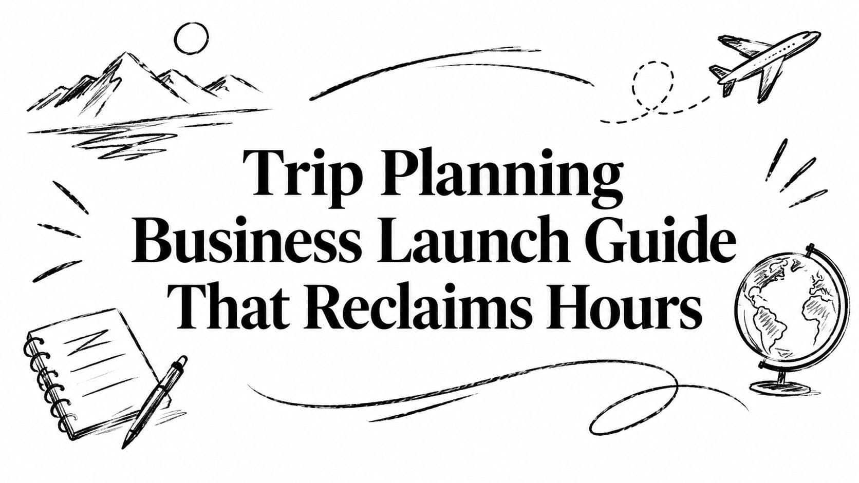 Trip Planning Business Launch Guide That Reclaims Hours